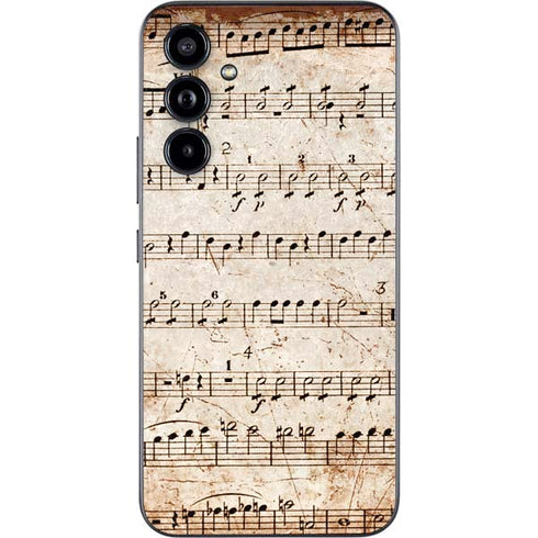 Antique Notes Galaxy A54 5G Skin